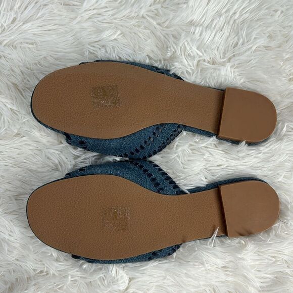 Jack Rogers Thompson Slide Denim - Picture 8 of 10